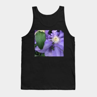 Purple Clematis the Tender Celestial Climber Tank Top